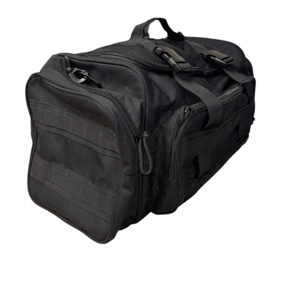 Highland Tactical Winchester Duffle Molle Webbing Squad Military Bag Black - Picture 5 of 10